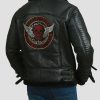 Men B3 Dark Brown Real Shearling Bomber Leather Jacket