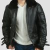 Men B3 Real Shearling Leather Jacket