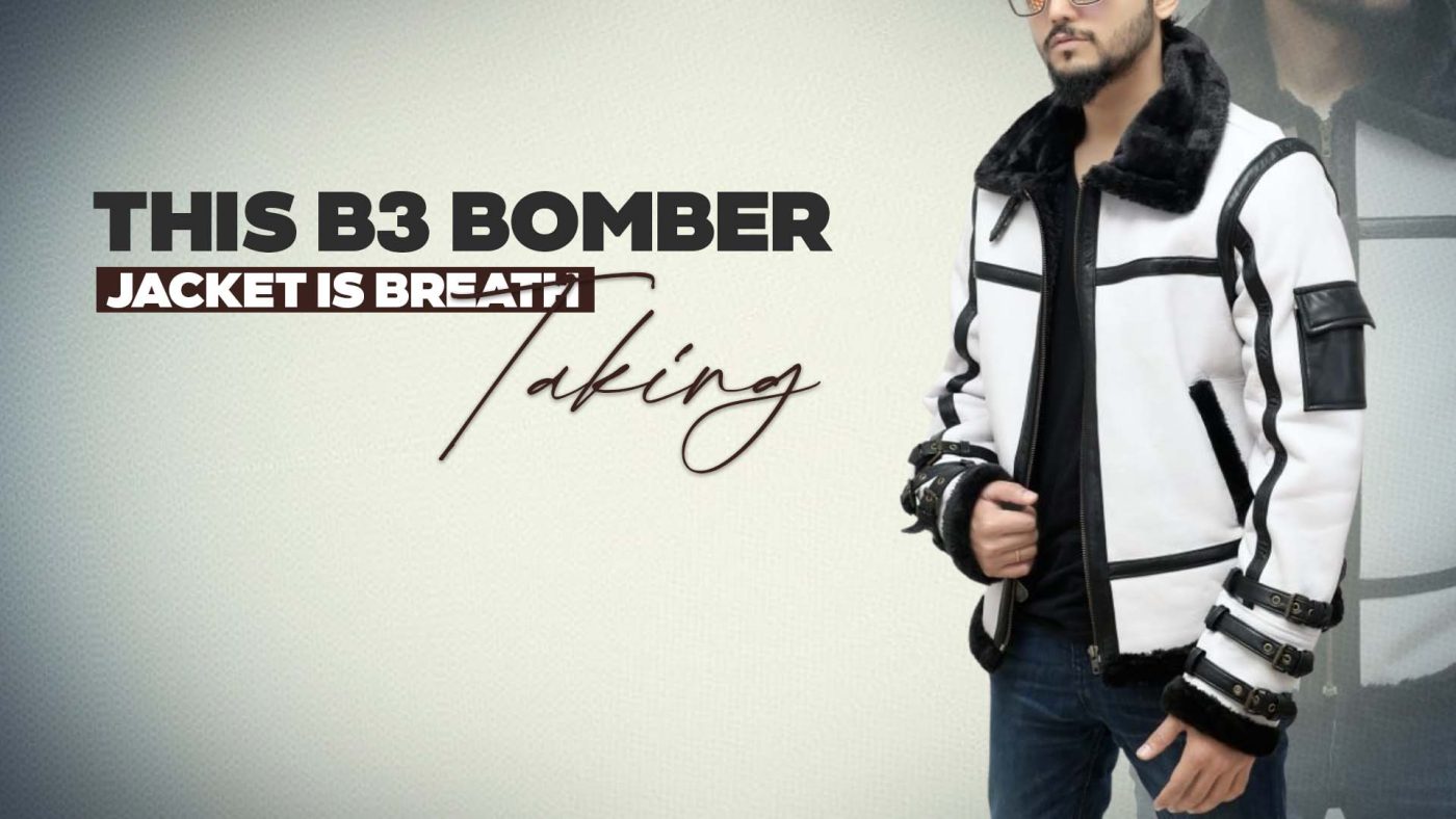 This B3 Bomber Jacket Is Breath-Taking!
